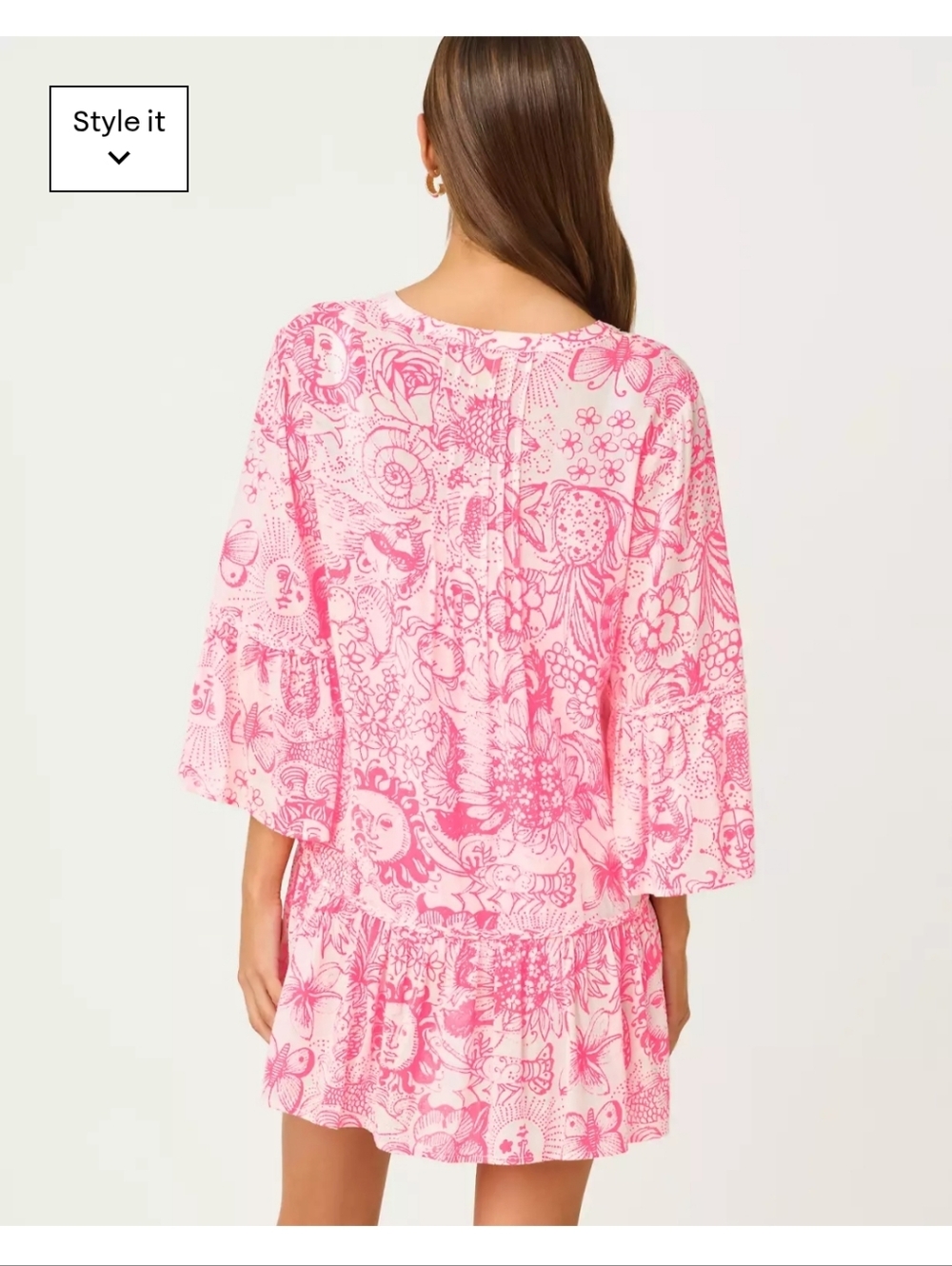 Lilly Pulitzer Livana Coverup - Picture 2 of 11